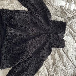 lululemon cinchable fleece zip up sweater